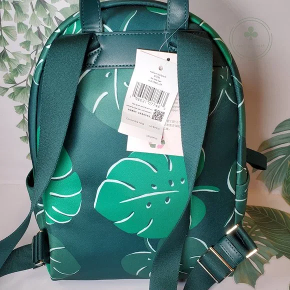 MAKE AN OFFER Kate Spade Chelsea Monstera Leaves Print  display picture 3